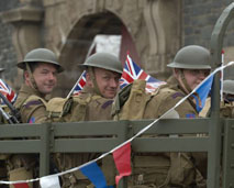 Liberation Day soldiers